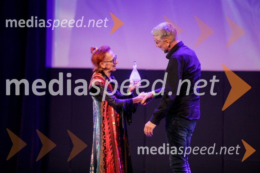  Natalija Planinc;  Radoš Bolčina, igralecSlavnostna podelitev nagrad Festivala slovenskega filma