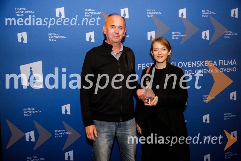  Danijel  Hočevar, producent;  Zala Opara, producentkaSlavnostna podelitev nagrad Festivala slovenskega filma