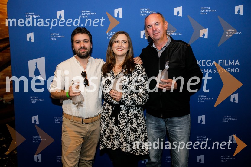  Uroš  Maksimović;  Marija Zidar;  Danijel  Hočevar, producentSlavnostna podelitev nagrad Festivala slovenskega filma