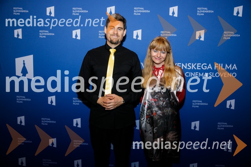  Boris Car, igralec;  Sara  Špeleč, prevajalka in pesnicaSlavnostna podelitev nagrad Festivala slovenskega filma