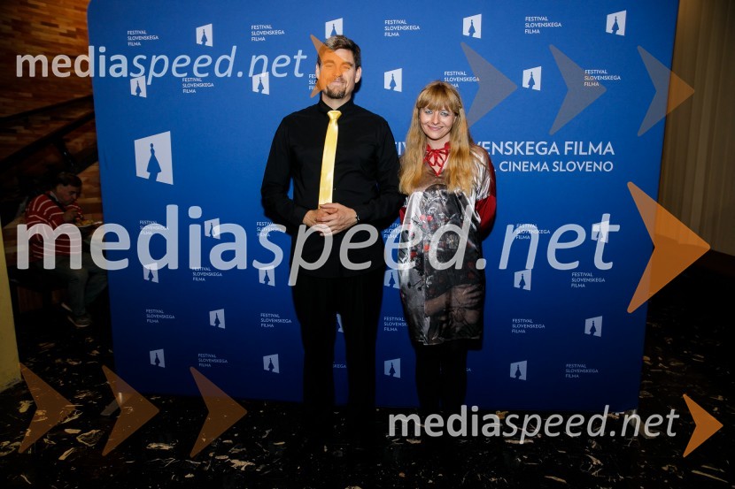  Boris Car, igralec;  Sara  Špeleč, prevajalka in pesnicaSlavnostna podelitev nagrad Festivala slovenskega filma