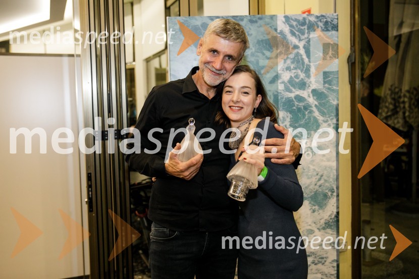  Radoš Bolčina, igralec;  Liza Marijina, igralkaSlavnostna podelitev nagrad Festivala slovenskega filma