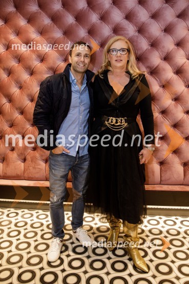  Ranko Babić, stand up komik;  Urška Alič, ustanoviteljica in direktorica Špas teatraMala Terasa, koncertna komedija Špas teatra