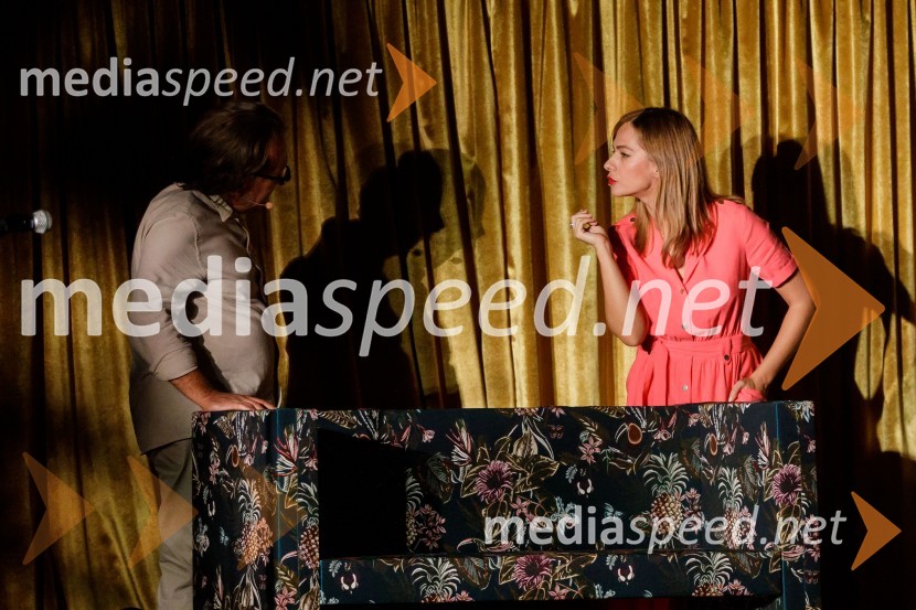  Jaša Jamnik, igralec in režiser;  Gorka Berden, igralkaMala Terasa, koncertna komedija Špas teatra