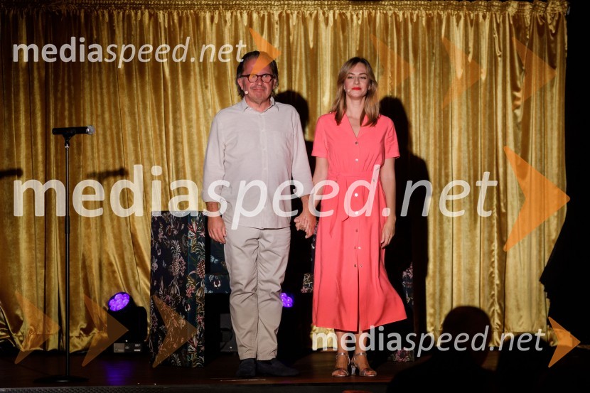  Jaša Jamnik, igralec in režiser;  Gorka Berden, igralkaMala Terasa, koncertna komedija Špas teatra