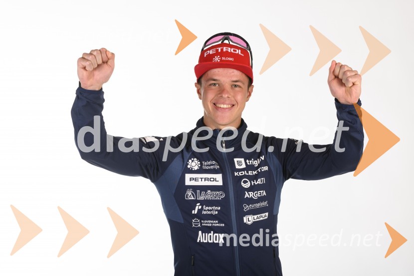  Alex Cisar, biatlonecPredstavitev reprezentanc Slovenske smučarske zveze, sezone 2021/22