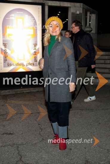  Tina Dobnik, producentka MASKAJerebika, štrudelj, ples pa še kaj, premiera, Slovensko mladinsko gledališče