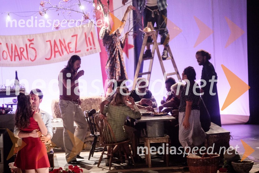 Jerebika, štrudelj, ples pa še kaj, premiera, Slovensko mladinsko gledališče