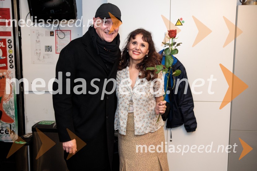  Goran Injac, umetniški vodja, Slovensko mladinsko gledališče;  Draga Potočnjak, igralka in pisateljicaJerebika, štrudelj, ples pa še kaj, premiera, Slovensko mladinsko gledališče