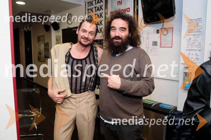  Primož Bezjak, igralec;  Jure Novak, režiserJerebika, štrudelj, ples pa še kaj, premiera, Slovensko mladinsko gledališče