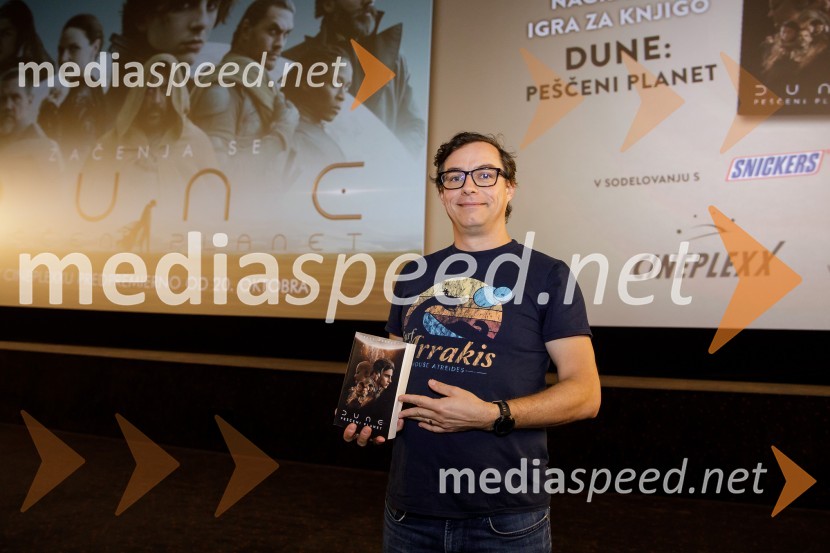  Igor  Harb, prevajalec, filmski kritikPremiera filma Dune: Peščeni planet v Cineplexxu