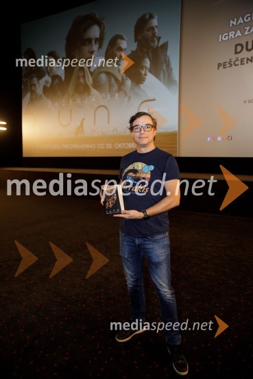  Igor  Harb, prevajalec, filmski kritikPremiera filma Dune: Peščeni planet v Cineplexxu