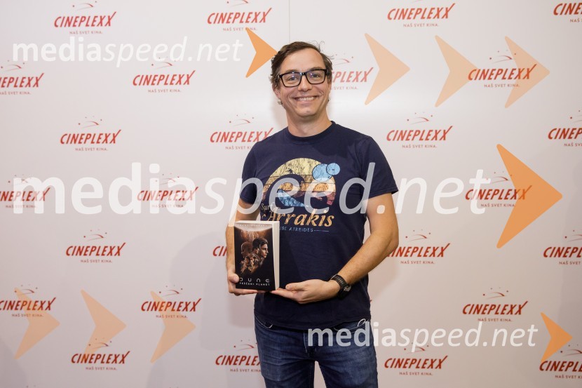  Igor  Harb, prevajalec, filmski kritikPremiera filma Dune: Peščeni planet v Cineplexxu