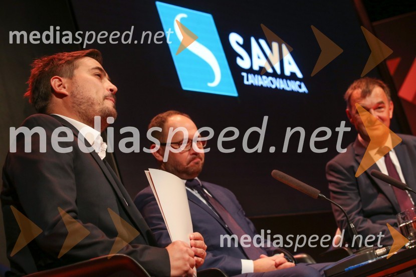  Matija Stepišnik, predsednik Društva slovenskih novinarjev, novinar in urednik;  Jernej Vrtovec, minister za infrastrukturo;  Andrej  Tumpej, direktor Dravskih elektrarn MariborLedinek Engineering je najboljše podjetje podravske regije leta 2020