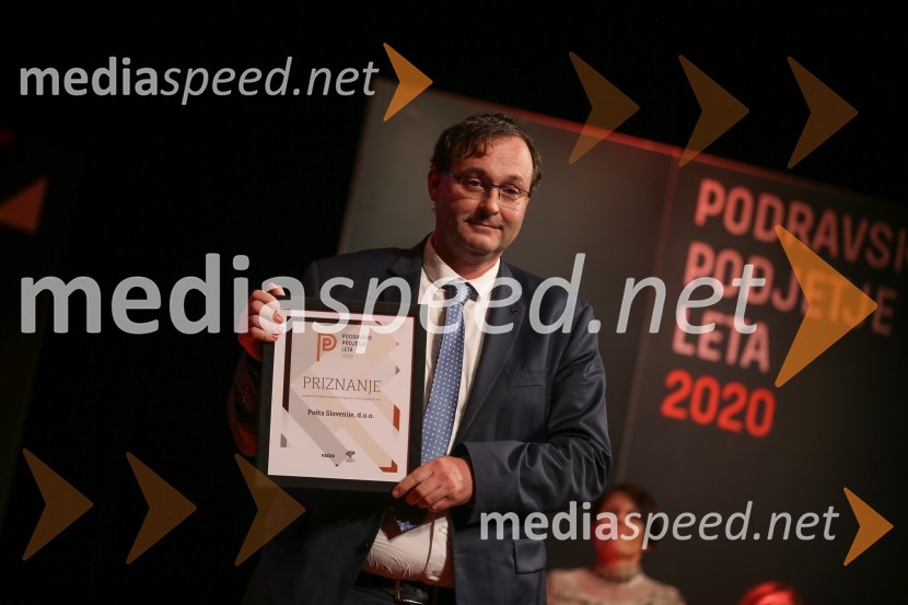  Sebastijan Gostenčnik, član poslovodstva Pošta Slovenije d.o.o. Ledinek Engineering je najboljše podjetje podravske regije leta 2020