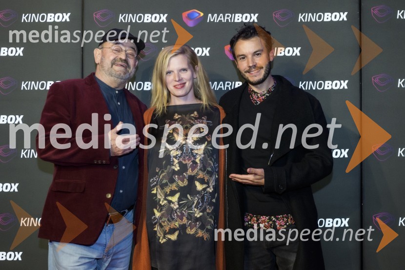  Vlado Novak, igralec;  Maruša Majer, igralka, prejemnica nagrade Prešernovega sklada 2019;  Francesco Borchi, igralecNekoč so bili ljudje, premiera Gorana Vojnovića v Mariboxu