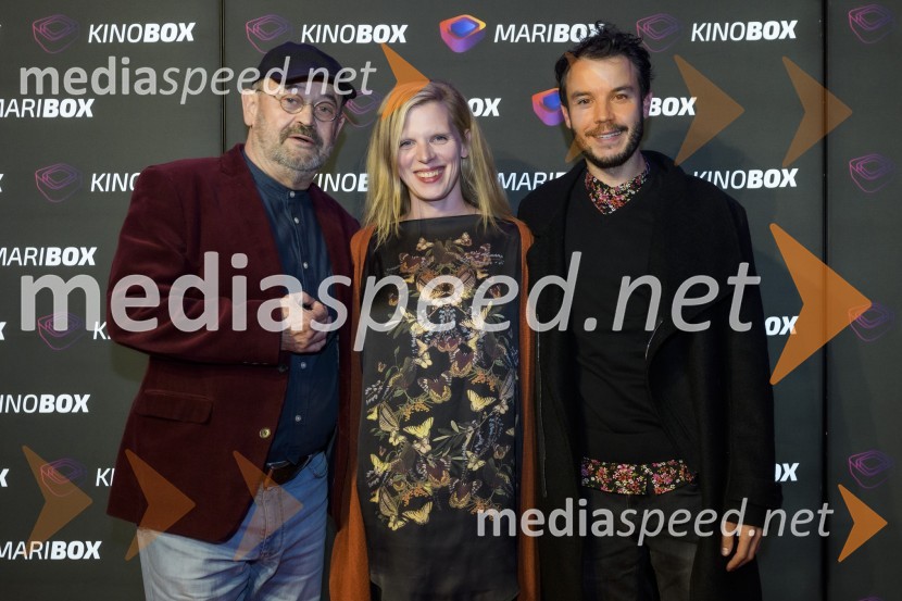  Vlado Novak, igralec;  Maruša Majer, igralka, prejemnica nagrade Prešernovega sklada 2019;  Francesco Borchi, igralecNekoč so bili ljudje, premiera Gorana Vojnovića v Mariboxu