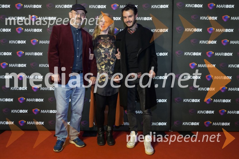  Vlado Novak, igralec;  Maruša Majer, igralka, prejemnica nagrade Prešernovega sklada 2019;  Francesco Borchi, igralecNekoč so bili ljudje, premiera Gorana Vojnovića v Mariboxu