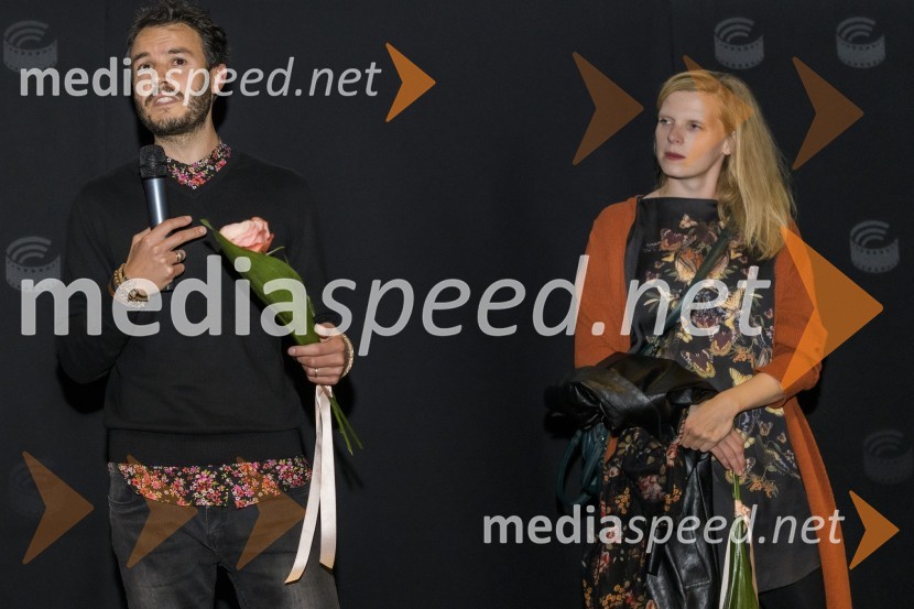  Francesco Borchi, igralec;  Maruša Majer, igralka, prejemnica nagrade Prešernovega sklada 2019Nekoč so bili ljudje, premiera Gorana Vojnovića v Mariboxu