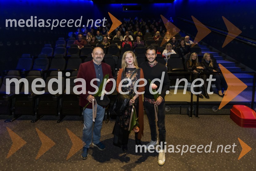  Vlado Novak, igralec;  Maruša Majer, igralka, prejemnica nagrade Prešernovega sklada 2019;  Francesco Borchi, igralecNekoč so bili ljudje, premiera Gorana Vojnovića v Mariboxu