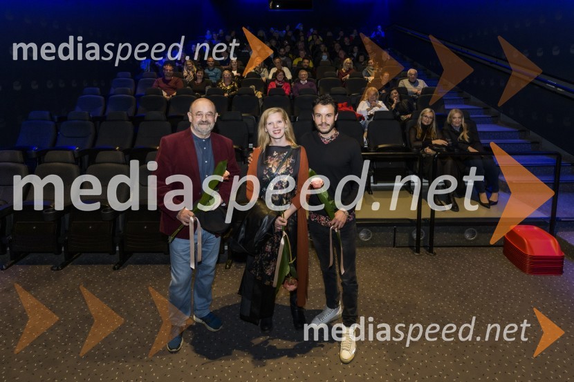  Vlado Novak, igralec;  Maruša Majer, igralka, prejemnica nagrade Prešernovega sklada 2019;  Francesco Borchi, igralecNekoč so bili ljudje, premiera Gorana Vojnovića v Mariboxu