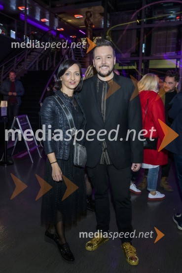  Jagoda Đorđević, Pepermint PR;  Denis Bende Živčec, novinar, VečerNekoč so bili ljudje, premiera Gorana Vojnovića v Mariboxu