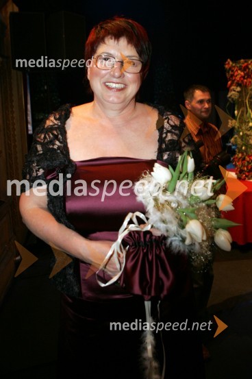 Aljana Primožič, karikaturistkaSlovenka leta 2005