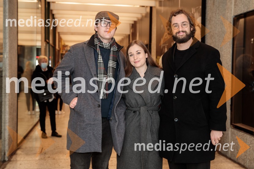  Peter Alojz Marn;  Nika Korenjak, igralka;  Gal  Oblak, igralec Avgust v okrožju Osage, premiera drame