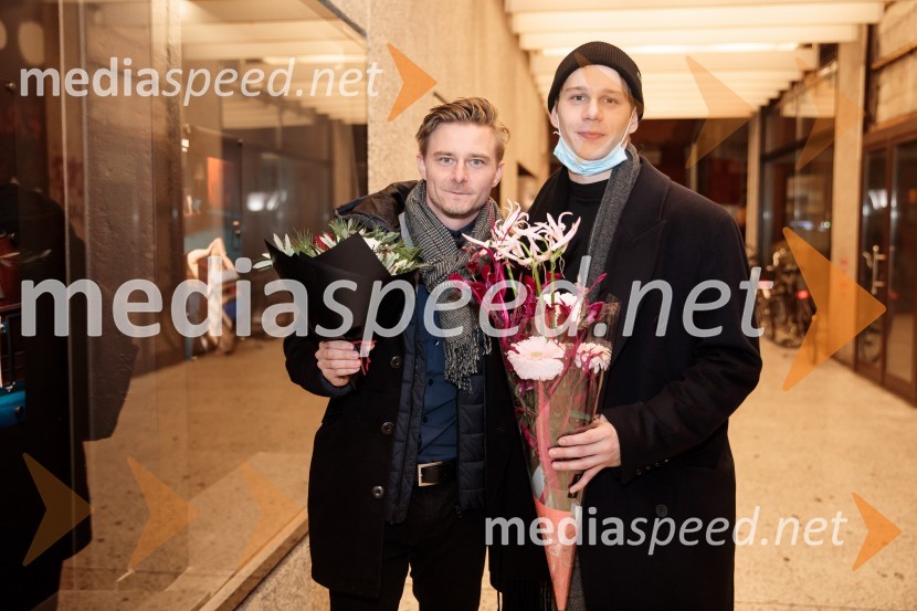  Jure Rajšp, igralec;  Timon Šturbej, igralecAvgust v okrožju Osage, premiera drame