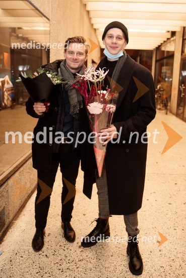  Jure Rajšp, igralec;  Timon Šturbej, igralecAvgust v okrožju Osage, premiera drame