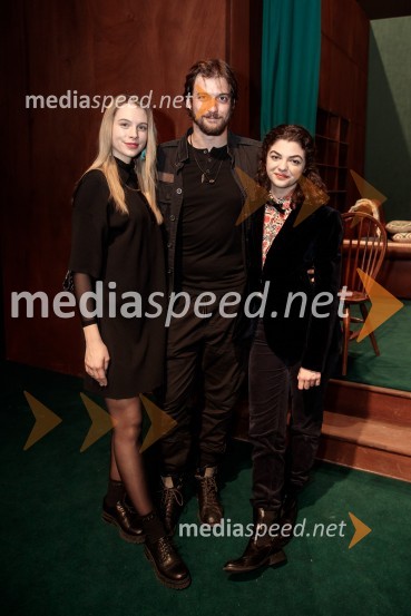  Klara Kuk, igralka, manekenka;  Filip Samobor, igralec;  Diana  Kolenc, igralkaAvgust v okrožju Osage, premiera drame