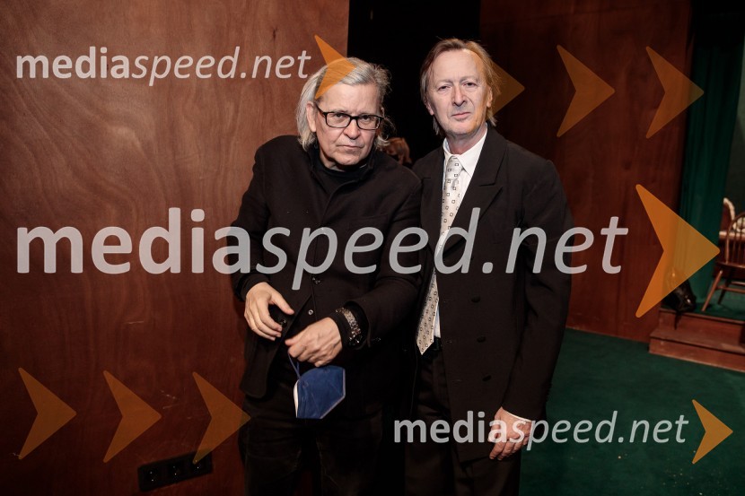  Janusz Kica, režiser;  Alojz Svete, igralecAvgust v okrožju Osage, premiera drame