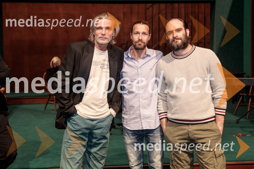  Boris  Kerč, igralec;  Tomo Tomšič, igralec;  Gregor Gruden, igralecAvgust v okrožju Osage, premiera drame