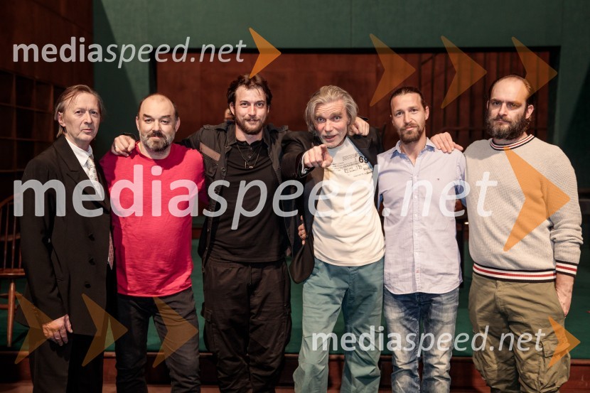  Alojz Svete, igralec;  Gaber K. Trseglav, igralec;  Filip Samobor, igralec;  Boris  Kerč, igralec;  Tomo Tomšič, igralec;  Gregor Gruden, igralecAvgust v okrožju Osage, premiera drame