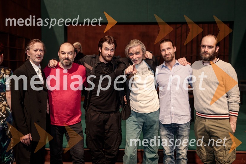  Alojz Svete, igralec;  Gaber K. Trseglav, igralec;  Filip Samobor, igralec;  Boris  Kerč, igralec;  Tomo Tomšič, igralec;  Gregor Gruden, igralecAvgust v okrožju Osage, premiera drame