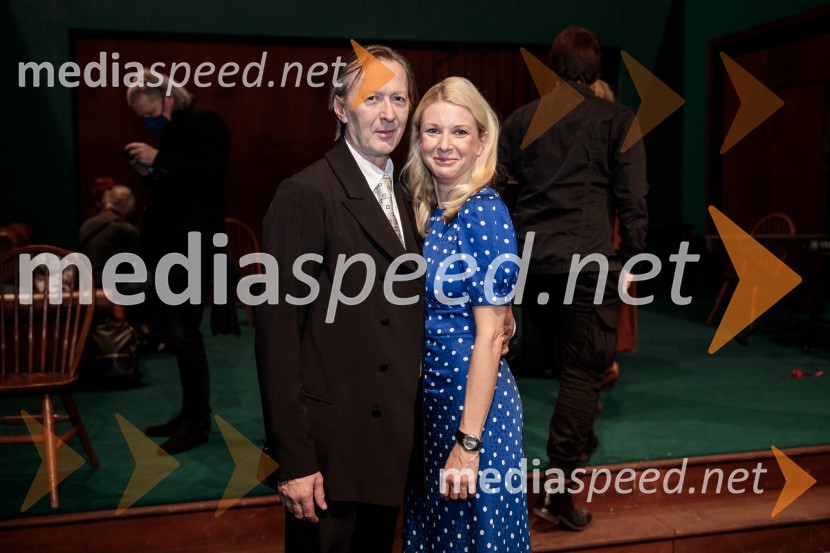  Alojz Svete, igralec;  Tjaša  Železnik, igralkaAvgust v okrožju Osage, premiera drame