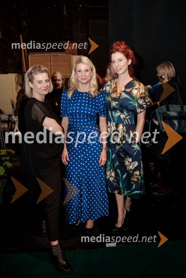  Jana Zupančič, igralka;  Tjaša  Železnik, igralka;  Tina Potočnik Vrhovnik, igralkaAvgust v okrožju Osage, premiera drame