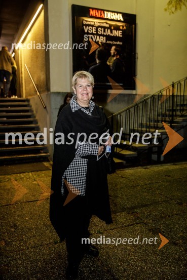  Irena  Butoln, germanistkaVse sijajne stvari, premiera monodrame