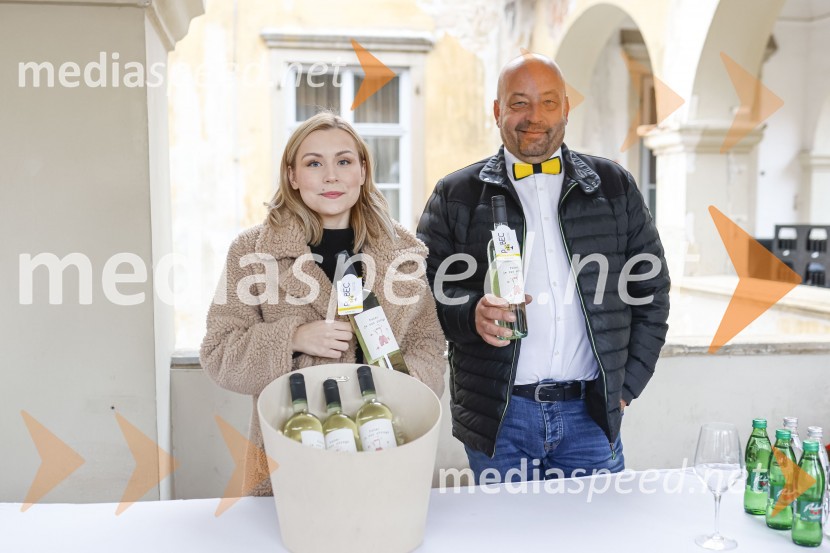  Katarina Protner;  Boštjan Protner, vinar, Hiša Joannes Protner6. Salon štajerskih mladih vin Pubec 2021