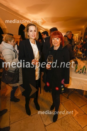  Natalija Cvetko, vodja projektov, Mediaspeed;  Tadeja  Vodovnik Plevnik, Kmetijsko gozdarski zavod Maribor6. Salon štajerskih mladih vin Pubec 2021