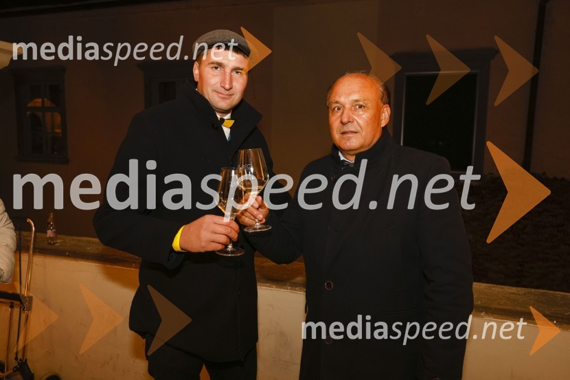  Sandi  Fleisinger, Kmetija Fleisinger;  Marjan Bezjak,  F.A. Maik d.o.o.6. Salon štajerskih mladih vin Pubec 2021