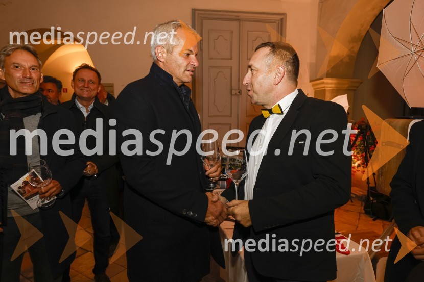  Saša Arsenovič, župan občine Maribor, podjetnik;  Borut  Cvetko, kreativni direktor, Mediaspeed6. Salon štajerskih mladih vin Pubec 2021