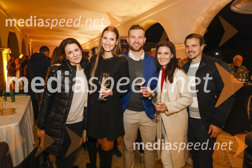  Maja Kekec, Mkreative food;  Sandra Skutnik, Miss turizma 2013;   Rene Kozar, predsednik Rotaract kluba Maribor;  Maruša  Kekec ;  Marko Dremelj6. Salon štajerskih mladih vin Pubec 2021