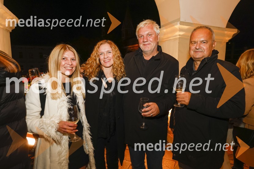  ... ;  Damjana Meško Kuster;  Milan Kuster, predsednik uprave Skupine Lunos;  ... 6. Salon štajerskih mladih vin Pubec 2021