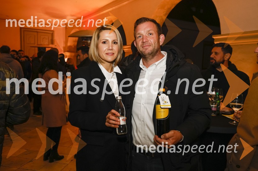  Natalija Cvetko, vodja projektov, Mediaspeed;  Gregor Tašner, Puklavec Family Wines6. Salon štajerskih mladih vin Pubec 2021