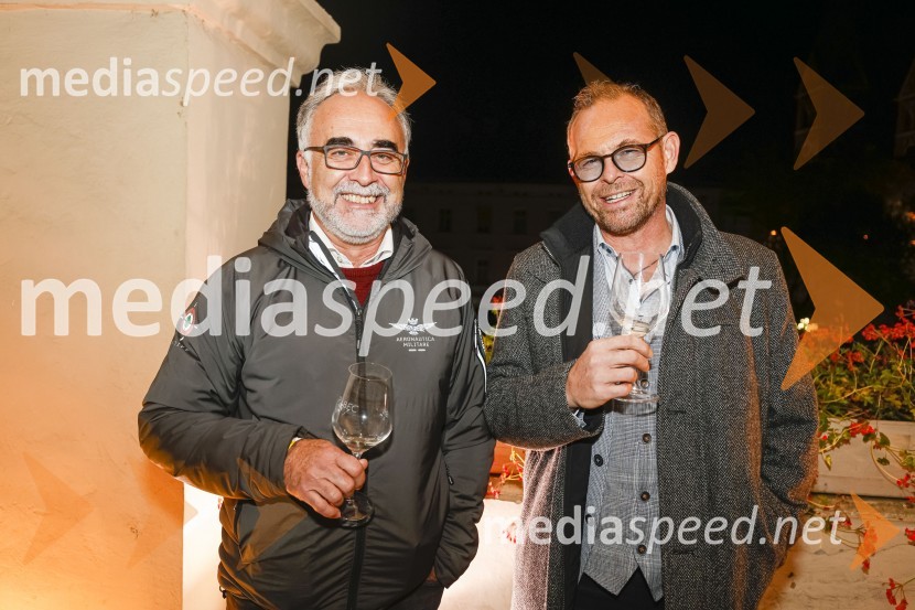  Aleksander Štefanac, predsednik Zbornice računovodskih servisov;  Nicolas  Jošt, Luluscooter6. Salon štajerskih mladih vin Pubec 2021