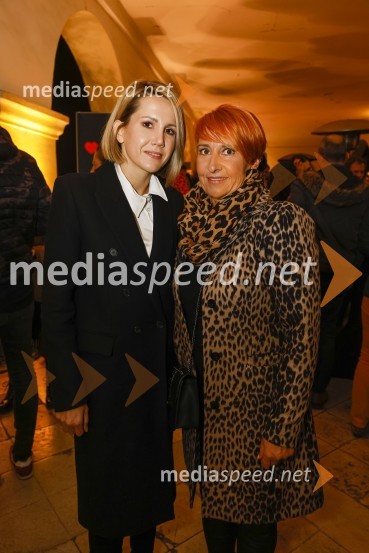  Natalija Cvetko, vodja projektov, Mediaspeed;  Nena Horvat, vodja marketinga Citycenter Celje6. Salon štajerskih mladih vin Pubec 2021