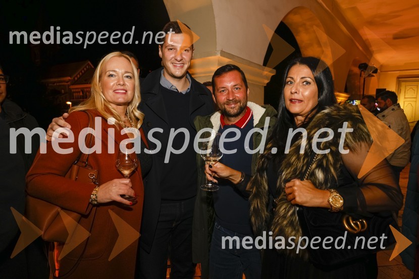  Jasna Gregorič, Zavarovalnica Grawe;  Beni Bruči, Vodja življenskega oddelka, Zavarovalnica Grawe;  Marko Damiš, Zavarovalnica Grawe;  Suzana Černel, zavarovalnica Grawe6. Salon štajerskih mladih vin Pubec 2021