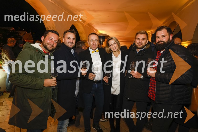  Marko Damiš, Zavarovalnica Grawe;  Aleš Štraus, Zavarovalnica Sava;  Borut  Cvetko, kreativni direktor, Mediaspeed;  Natalija Cvetko, vodja projektov, Mediaspeed;  Tomaž Braček, 3d med d.o.o.;  Jure Frank, iFix6. Salon štajerskih mladih vin Pubec 2021