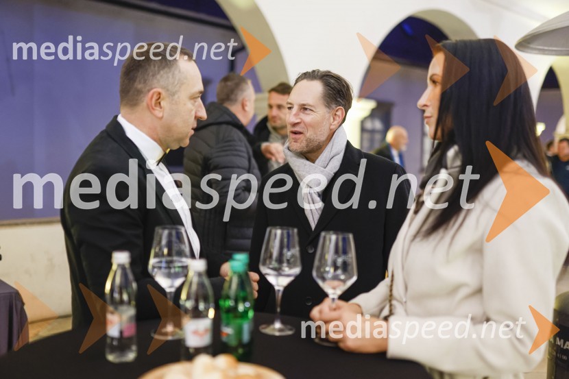  Borut  Cvetko, kreativni direktor, Mediaspeed;  John Denhof, predsednik uprave NKBM6. Salon štajerskih mladih vin Pubec 2021